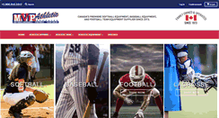Desktop Screenshot of mvpathleticsupplies.com